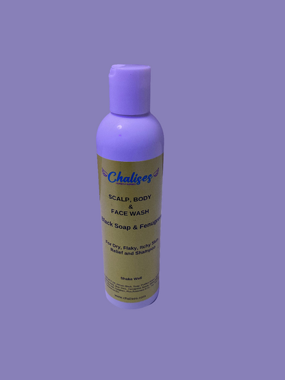 Scalp Body Face Wash & Rinse